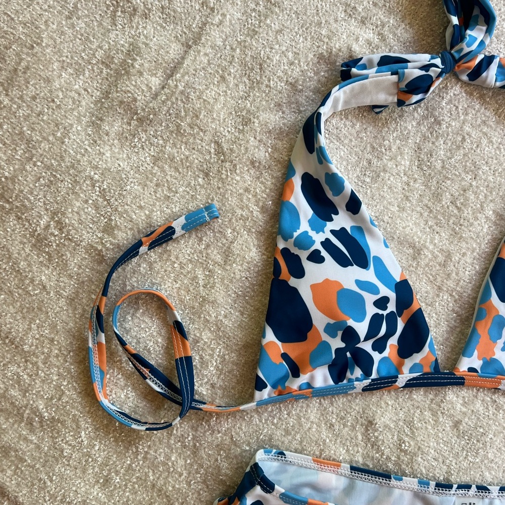 Funky Multicolored Bikini